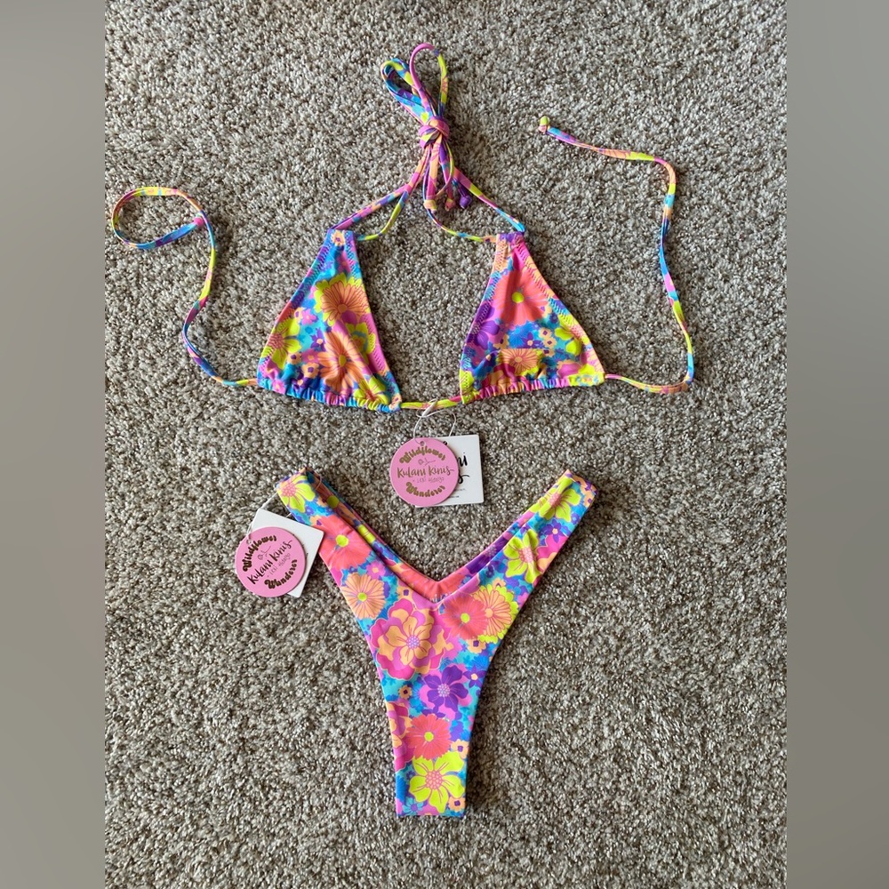 Multicolored bikini brand new